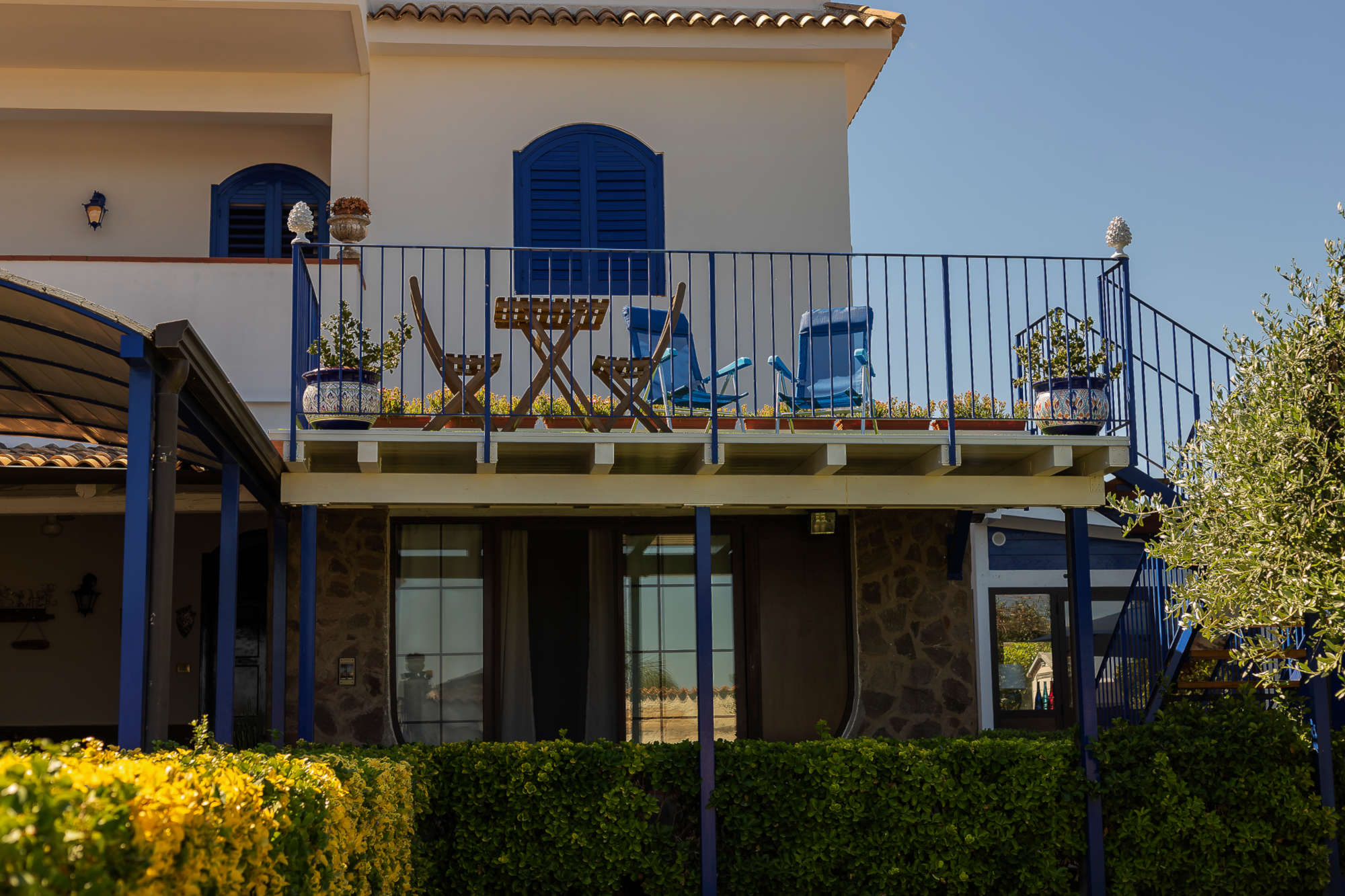 Le Saline B&B Siracusa Camera White: terrazzino